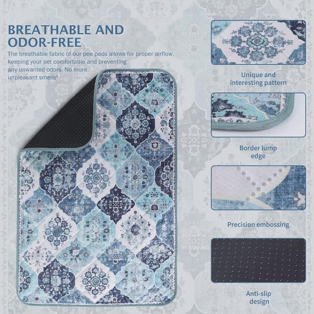 Thumbnail 1 de IEUUMLER Washable Dog Pee Pads 2 Pack