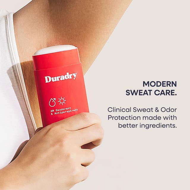 Detalle 2 de Duradry Clinical-Strength Antiperspirant Deodorant (Clear Sky scent) – Clean Formula for Men & Women