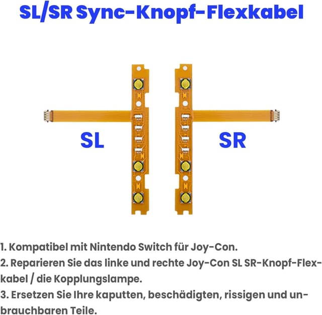 Thumbnail 5 de Mcbazel 18‑in‑1 Ersatzsatz für Switch Joy‑Con