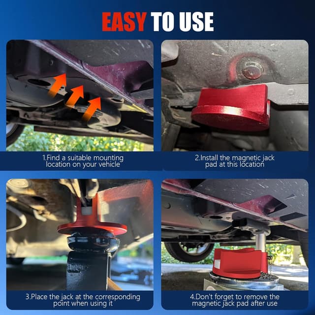 Thumbnail 6 de Chelhead Red Universal Jack Pad 2-pack