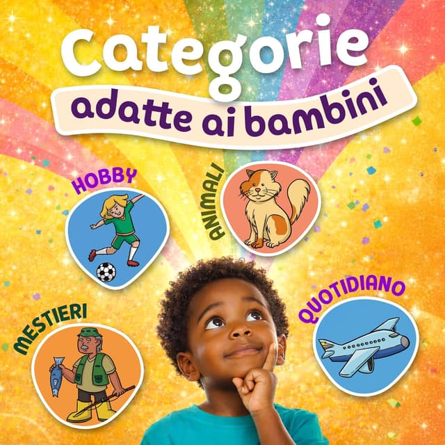 Detalle de ZENAGAME Generazione Mimo – Mazzo di 120 carte da gioco per bambini (versione italiana)
