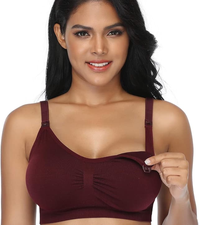 Thumbnail 2 de GXXGE 4Pack Nursing Bra 4Pack Push-Up Silk Seamless 🤱