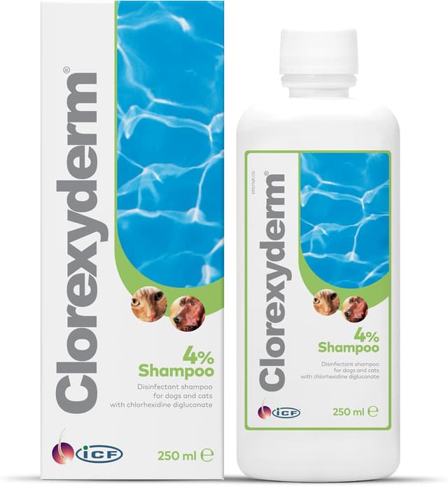 Imagen de Clorexyderm 4% Shampoo 200ml für Hunde, Katzen, Pferde 🐾 en OfertitasTOP