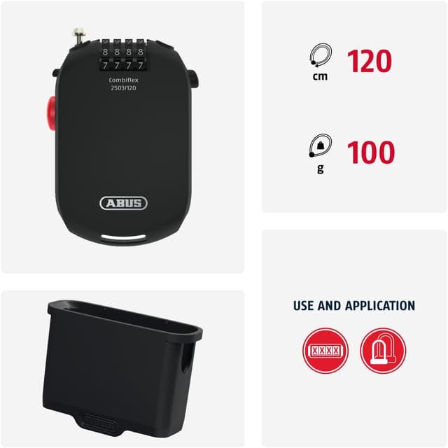 Thumbnail 1 de ABUS Combiflex 2503/120 Serratura ideale