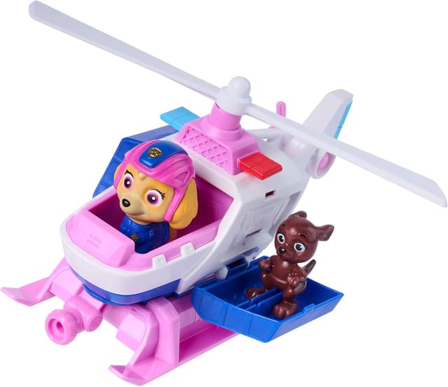 Detalle de Paw Patrol Pat Patrouille – Véhicule figurine Stella “Search & Rescue Mission” (Skye)