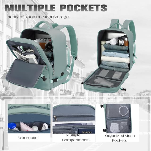 Thumbnail 5 de Xkdoai Ryanair cabin bag 40x30x20 backpack