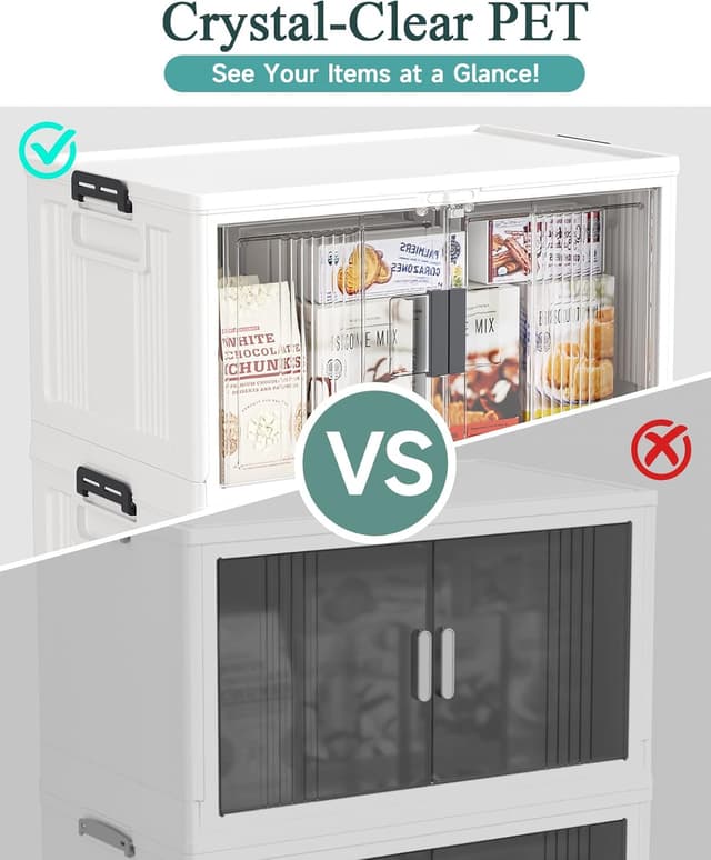 Detalle 2 de OlarHike 48QT Lockable Storage Bins with Lids