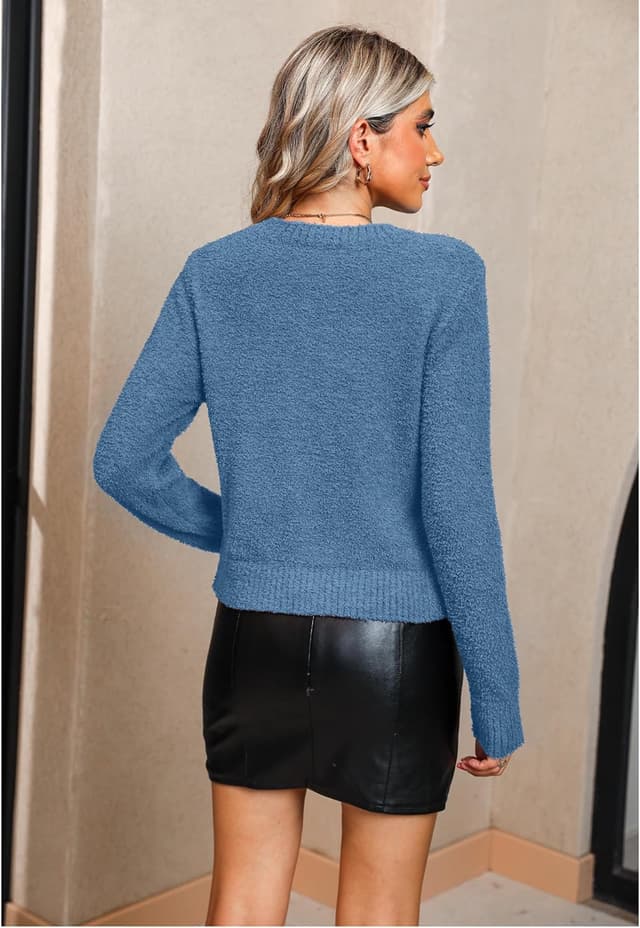 Thumbnail 6 de luvamia Women's Casual Pajama Set Fuzzy Fleece Loungewear 🛋