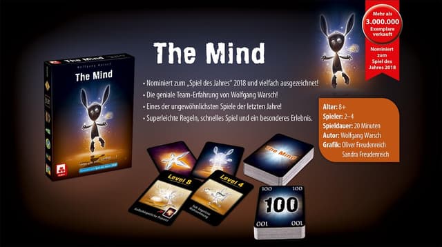 Thumbnail 4 de NSV 4059 The Mind Juego de cartas 🎲