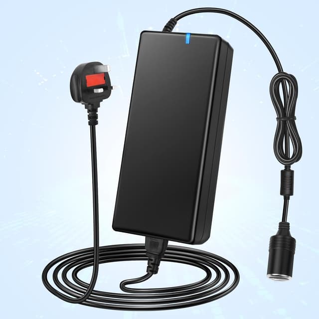 Detalle de LightingWill Mains to 12V 8A Adapter for Car Accessories ๐