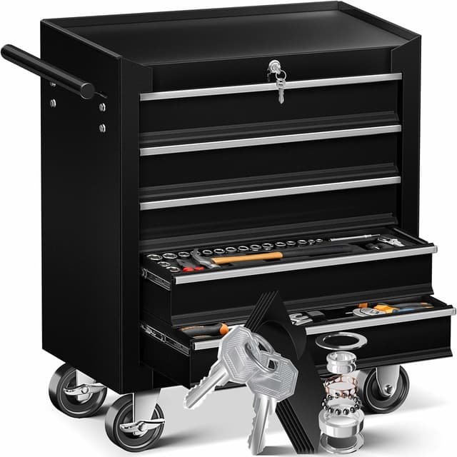 Imagen de MASKO Werkstattwagen 5 Schubladen en OfertitasTOP