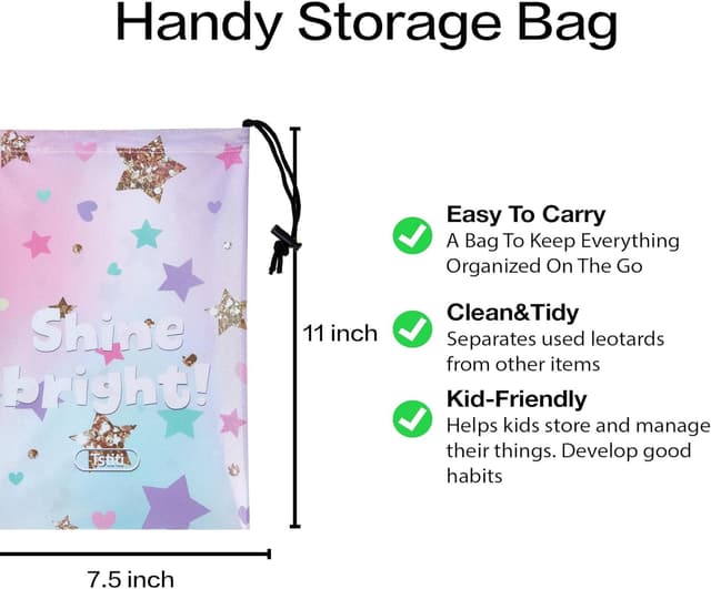 Detalle de Tstiti Gymnastics leotard for girls, long sleeve