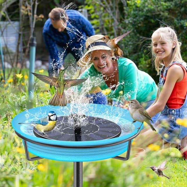 Thumbnail 2 de Giyiprpi Vogeltränke 90 cm Blau