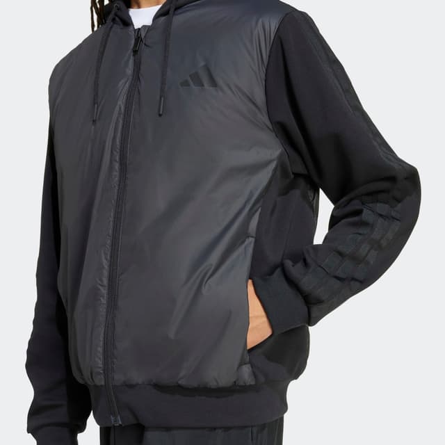 Thumbnail 4 de adidas Essentials CLIMAWARM Sudadera 3‑Stripes con capucha