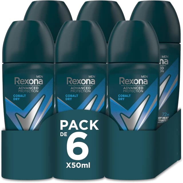 Thumbnail 6 de Rexona Advanced Protection Roll-On Hombre Quantum Dry 72h - 6 uds 🛡