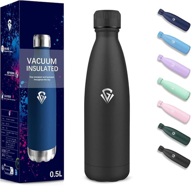 Detalle de Boble Botella térmica 500 ml acero 304 para camping 🚰