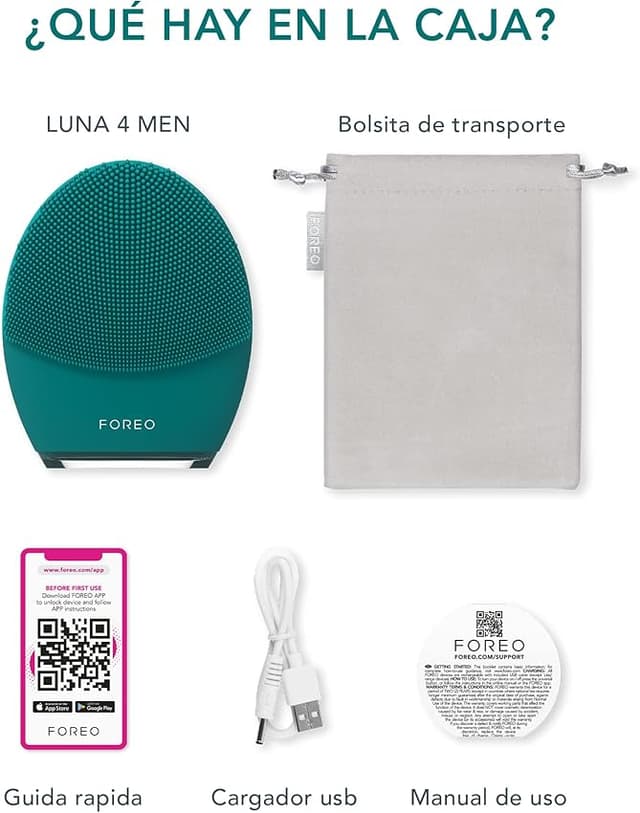 Thumbnail 4 de FOREO LUNA 4 MEN cepillo facial impermeable