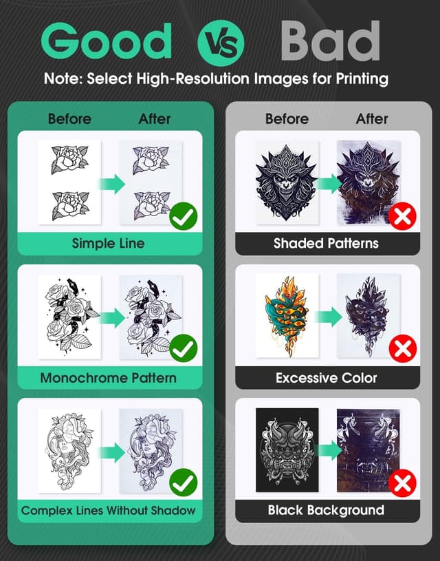 Thumbnail 4 de Phomemo M08F Tattoo Printer 1200mAh 🖨