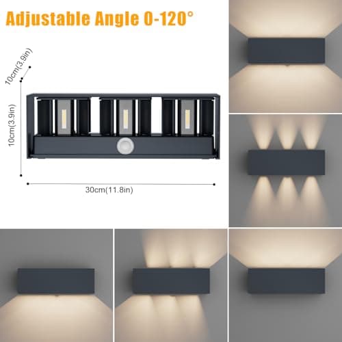 Thumbnail 3 de Klighten 30W Applique murale LED détecteur 4000K