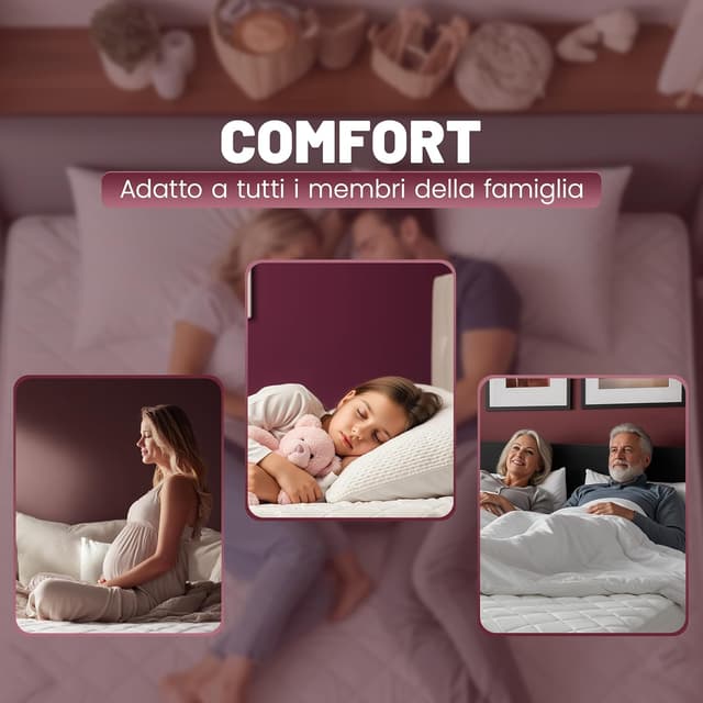 Thumbnail 4 de Utopia Bedding Protezione per materasso 90x190 cm