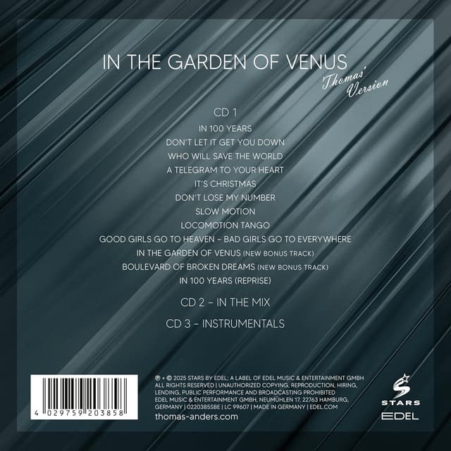 Thumbnail 3 de SINGS MODERN TALKING In The Garden Of Venus