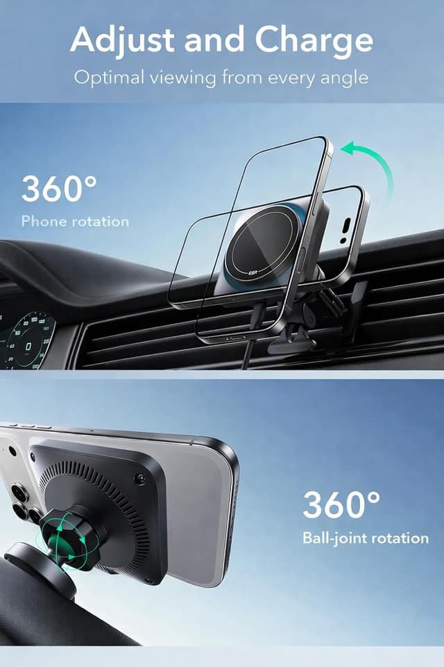 Thumbnail 6 de ESR CryoBoost 15W MagSafe Car Mount Charger