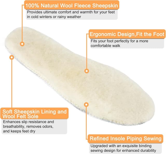 Thumbnail 1 de riemot Echte Lammfell Einlegesohlen Damen EU39