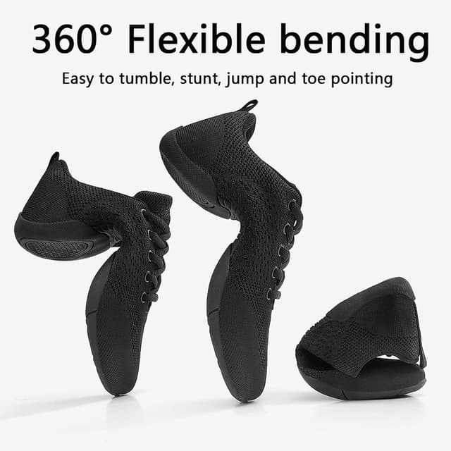 Detalle de Cheerleading Schuhe Kinder mit Mesh