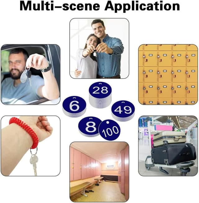 Thumbnail 6 de OFFCUP Portachiavi Numerati 1-100 3,5 cm 🔑