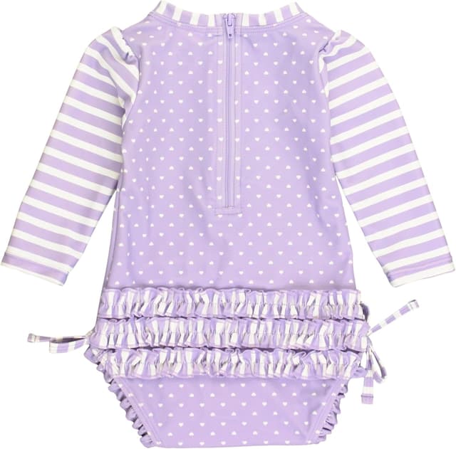 Thumbnail 2 de RuffleButts UPF 50+ Long Sleeve Swimsuit