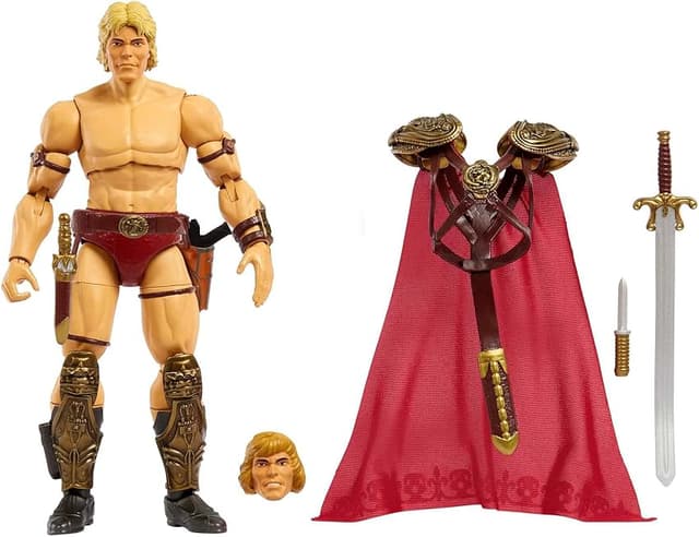 Detalle de Masters del Universo MOTU He-Man Deluxe Figura Acción 🎉