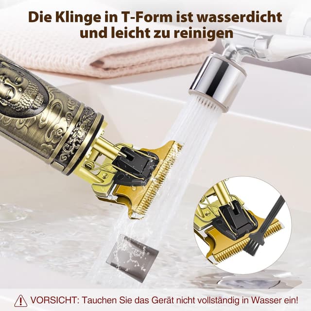 Thumbnail 6 de MZGO Elektrischer Rasierer Barttrimmer mit 1,6" LCD