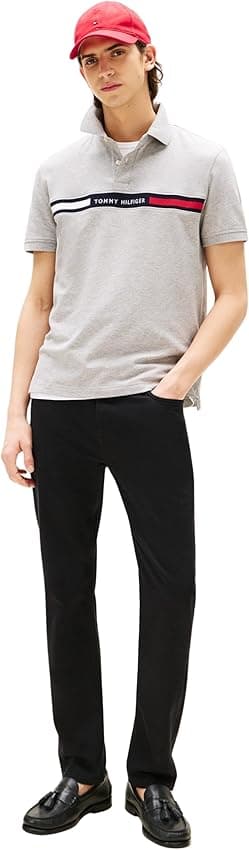 Detalle de Tommy Hilfiger Polo Chest Regular Fit L, L