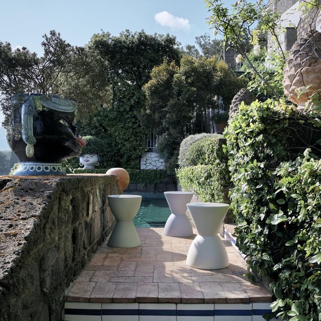 Thumbnail 4 de Kartell Prince Aha sgabello grigio lavanda 30×30×43 cm