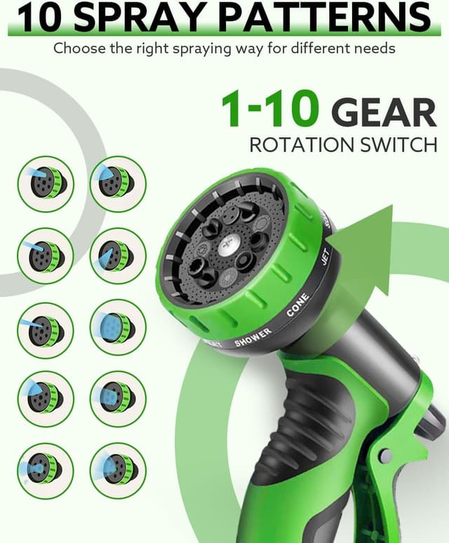 Thumbnail 2 de Expandable Garden Hose 45M 10‑Pattern Spray