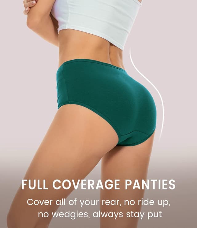 Detalle de TANSTC Women’s high waist cotton knickers