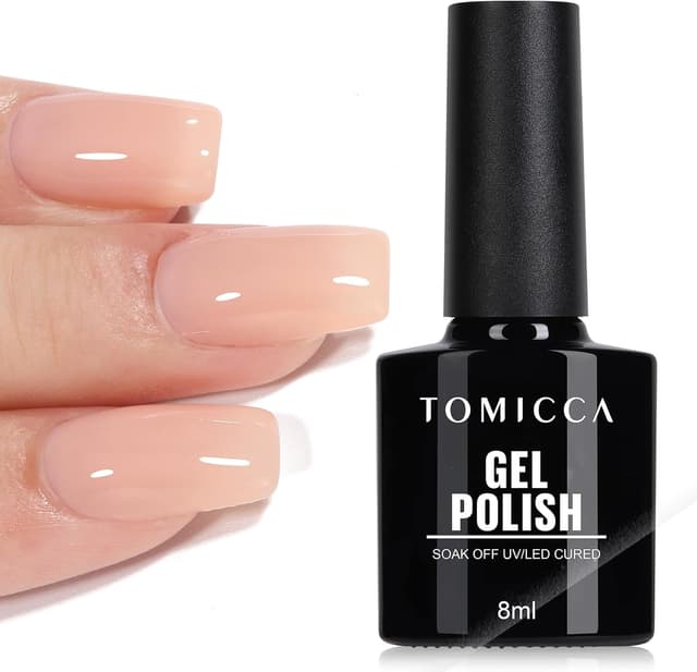 Thumbnail 6 de TOMICCA Vernis semi permanent noir naturel (15 ml) UV/LED – gel à poser, retirer au soak off
