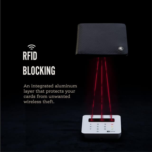 Detalle de POWR Mens Wallet RFID blocking 6 slots