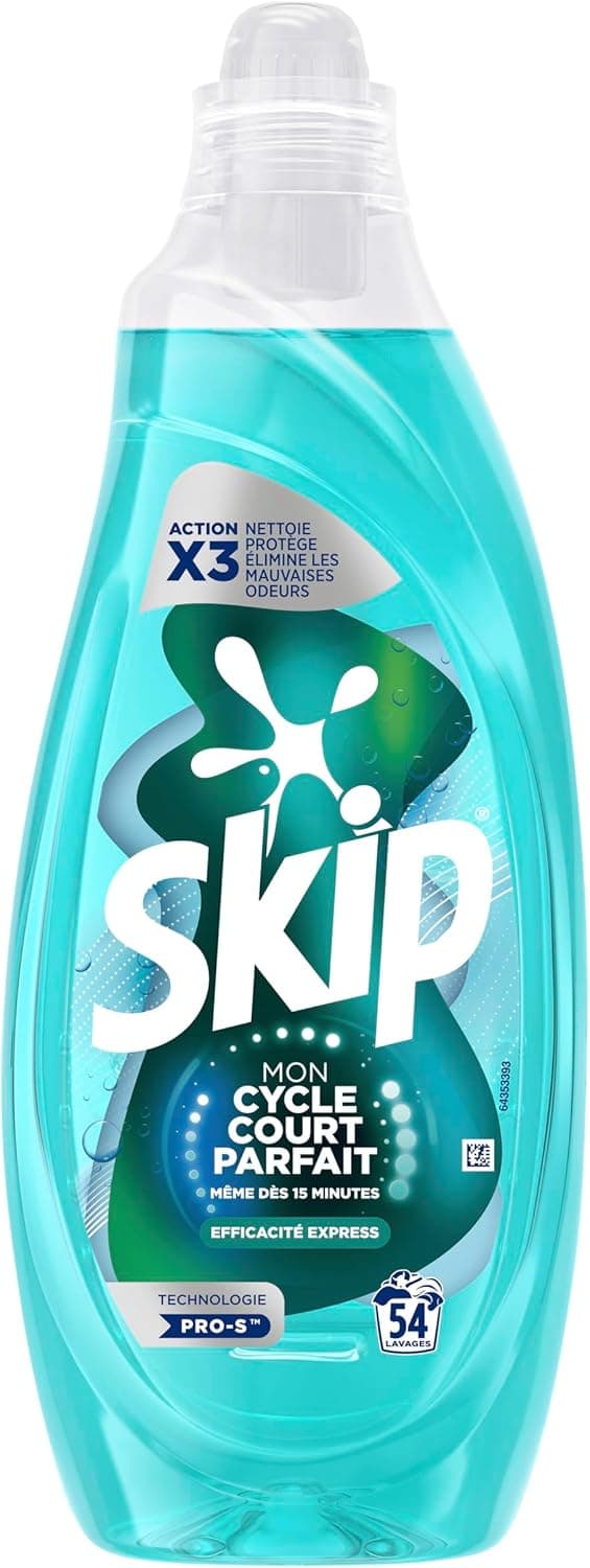 Thumbnail 1 de Skip Lessive liquide Mon Cycle Court — 54 lavages