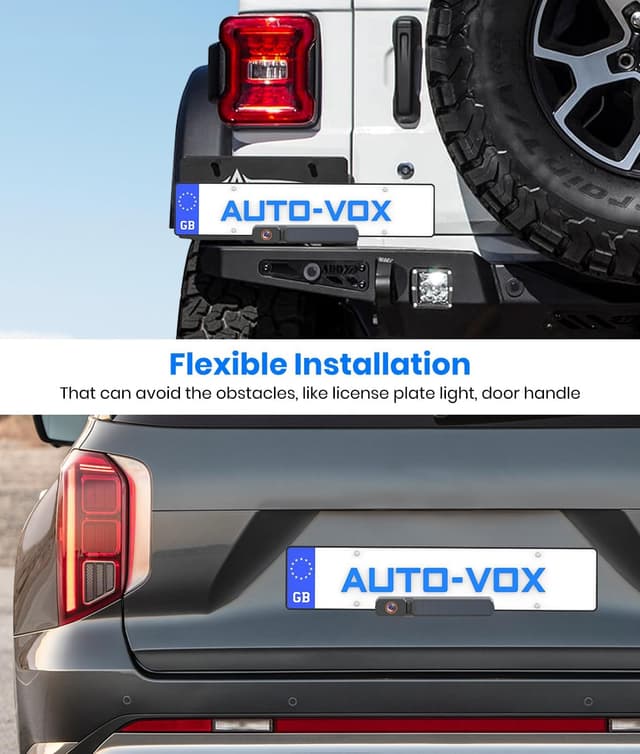 Thumbnail 6 de AUTO-VOX solar wireless reversing camera kit