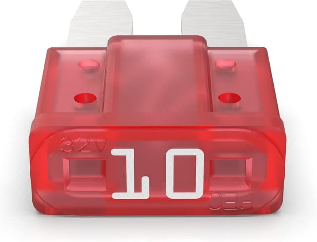 Detalle 2 de AUPROTEC Micro 2 fusible à lame MikrOTO II 10A rouge (5 pièces) pour véhicule