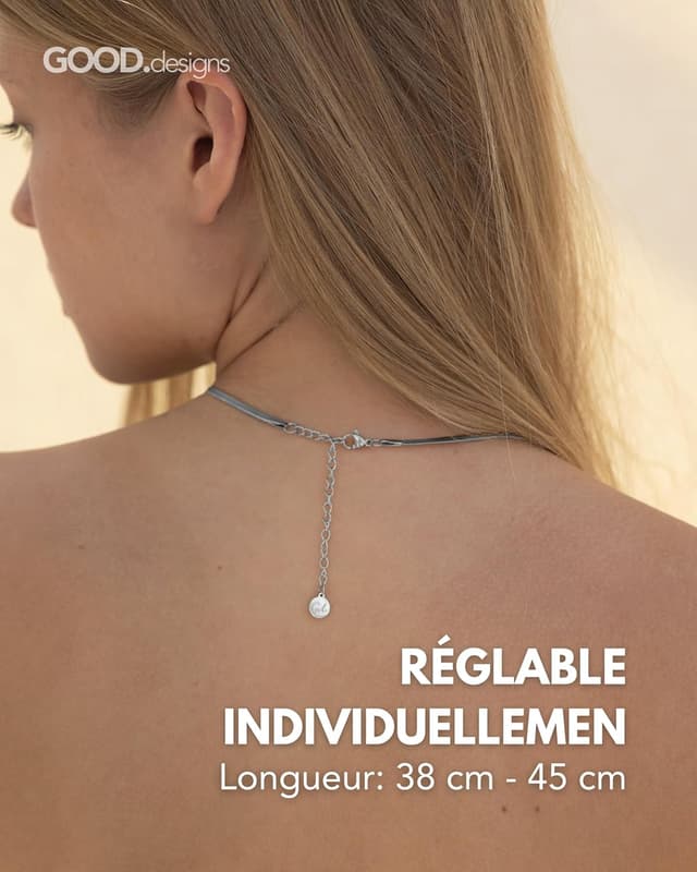 Detalle 2 de GD GOOD.designs Chaîne serpent 3 mm