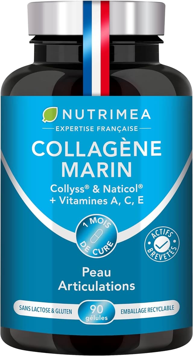 Detalle de Nutrimea CollagĂšne marin type 1 900 mg pour peau et articulations đ
