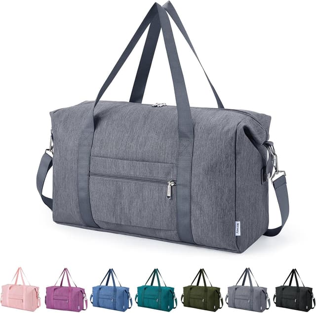 Detalle de Narwey Easyjet cabin underseat bag 45x36x20 underseat holdall (25L) – foldable grey