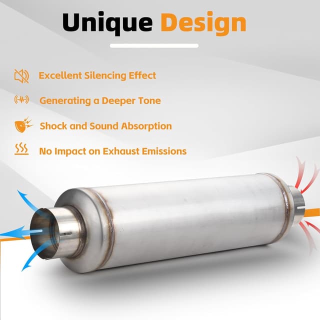 Thumbnail 4 de A-KARCK 4" Inlet Exhaust Resonator 30