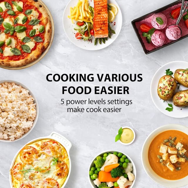 Thumbnail 4 de TOSHIBA MM-MM20P(WH) 20 L microwave with 800W