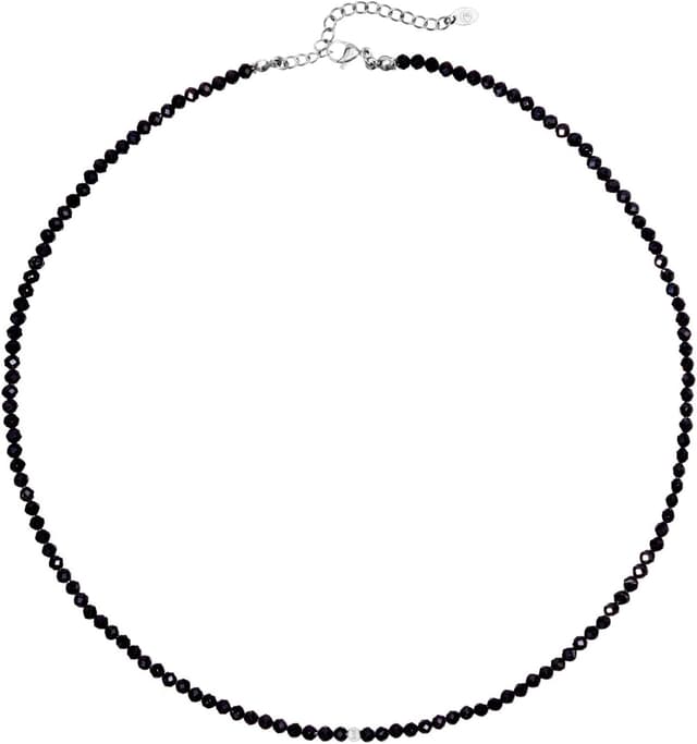 Detalle 2 de BERGERLIN Naturstein Perlen Halskette