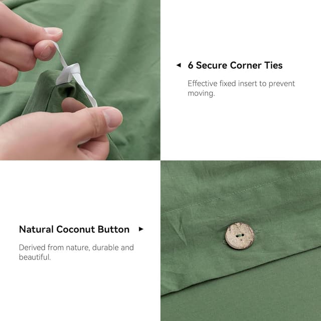 Thumbnail 5 de JELLYMONI Cotton Duvet Cover King 104×90in