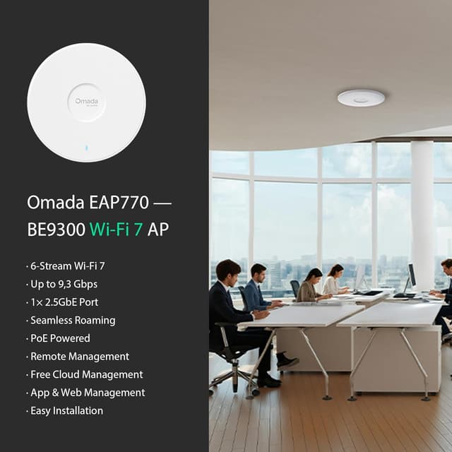 Thumbnail 4 de TP-Link EAP770 Wi‑Fi 7 320 MHz