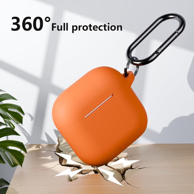 Detalle 1 de KOKOKA Coque AirPods 4, 4ᵉ génération orange